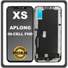 HQ OEM Συμβατό Με Apple iPhone XS, iPhoneXS (A2097, A1920) APLONG InCell FHD LCD Display Screen Assembly Οθόνη + Touch Screen Digitizer Μηχανισμός Αφής Black Μαύρο (Premium A+) (Lifetime Warranty Για Συνεργατες B2B​)