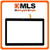 HQ OEM MLS GOLD 10.1'', Touch Screen DIgitizer Μηχανισμός Αφής Τζάμι Black Μαύρο (Grade AAA)