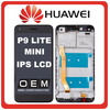 HQ OEM Συμβατό Με Huawei P9 lite Mini (SLA-L02, SLA-L22), Y6 Pro 2017, IPS LCD Display Screen Assembly Οθόνη + Touch Screen Digitizer Μηχανισμός Αφής + Frame Bezel Πλαίσιο Σασί Black Μαύρο Without Logo (Premium A+​)