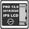 iPad Pro 12.9 (2018) (A2014), iPad Pro 12.9 (2020) IPS LCD Display Aseembly Screen Οθόνη + Touch Digitizer Unit Μηχανισμός Aφής Space Gray Μαύρο (Ref By Apple)