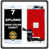HQ OEM Συμβατό Με Apple iPhone 7, iPhone7 (A1660, A1778) APLONG Wide Color Gamut LCD Display Screen Assembly Οθόνη + Touch Screen Digitizer Μηχανισμός Αφής White Άσπρο (Grade AAA) (0% Defective Returns)