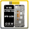 HQ OEM Συμβατό Με Realme 9 5G (RMX3474), Realme 9 Pro 5G (RMX3471, RMX3472) IPS LCD Display Screen Assembly Οθόνη + Touch Screen Digitizer Μηχανισμός Αφή + Frame Bezel Πλαίσιο Σασί Black Μαύρο (Premium A+)