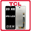 HQ OEM Συμβατό Με TCL 20 XE 4G (5087Z) IPS LCD Display Screen Assembly Οθόνη + Touch Screen Digitizer Μηχανισμός Αφής Moonlight Grey Μαύρο (Premium A+​)