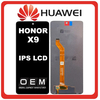 HQ OEM Συμβατό Με Huawei Honor X9 4G (ANY-LX2) IPS LCD Display Screen Assembly Οθόνη + Touch Screen Digitizer Μηχανισμός Αφής Black Μαύρο (Premium A+)