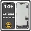HQ OEM Συμβατό Με Apple iPhone 14+, iPhone 14 Plus (A2886, A2632) APLONG HARD OLED LCD Display Screen Assembly Οθόνη + Touch Screen Digitizer Μηχανισμός Αφής Black Μαύρο (Premium A+)​ (0% Defective Returns)