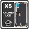 iPhone XS, iPhoneXS (A2097, A1920) APLONG LCD Display Screen Assembly Οθόνη + Touch Screen Digitizer Μηχανισμός Αφής Black Μαύρο (Ref By Apple)​ (0% Defective Returns)