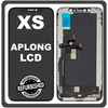 iPhone XS, iPhoneXS (A2097, A1920) APLONG LCD Display Screen Assembly Οθόνη + Touch Screen Digitizer Μηχανισμός Αφής Black Μαύρο (Ref By Apple) (Lifetime Warranty Για Συνεργατες B2B​)