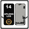 Γνήσια Original For Apple iPhone 14 (A2882, A2649) APLONG LCD Display Screen Assembly Οθόνη + Touch Screen Digitizer Μηχανισμός Αφής Midnight Μαύρο (Lifetime Warranty Για Συνεργατες B2B​)