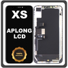 Γνήσια Original For Apple iPhone XS, iPhoneXS (A2097, A1920) APLONG LCD Display Screen Assembly Οθόνη + Touch Screen Digitizer Μηχανισμός Αφής Space Gray Μαύρο (Lifetime Warranty Για Συνεργατες B2B​)