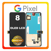 ​Γνήσια Original Google Pixel 8 Pro (GC3VE, G1MNW) ​LTPO OLED LCD Display Screen Assembly Οθόνη + Touch Screen Digitizer Μηχανισμός Αφής Black Μαύρο G949-00688-01 (Service Pack By Google)