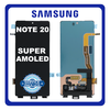 Γνήσια Original Samsung Galaxy Note 20 (SM-N980F, SM-N980F/DS) Super AMOLED Plus LCD Display Screen Assembly Οθόνη + Touch Screen Digitizer Μηχανισμός Αφής Black Μαύρο GH96-13566A (Service Pack By Samsung)