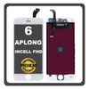 HQ OEM Συμβατό Με Apple iPhone 6, iPhone6 (A1549, A1586) APLONG InCell FHD LCD Display Screen Assembly Οθόνη + Touch Screen Digitizer Μηχανισμός Αφής White Άσπρο (Premium A+) (0% Defective Returns)