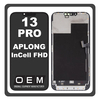 HQ OEM For Apple iPhone 13 Pro (A2638, A2483) APLONG InCell FHD LCD Display Screen Assembly Οθόνη + Touch Screen Digitizer Μηχανισμός Αφής Black Μαύρο (Premium A+) (0% Defective Returns)