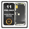 Γνήσια Original FOG For Apple iPhone 11 Pro Max, iPhone 11 ProMax (A2218, A2161) Super Retina XDR OLED LCD Display Screen Assembly Οθόνη + Touch Screen Digitizer Μηχανισμός Αφής Matte Space Μαύρο (Lifetime Warranty Για Συνεργατες B2B​)