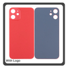 HQ OEM Συμβατό Με Apple iPhone 12 Mini, iPhone 12Mini (A2399, A2176) Premium Aftermarket Rear Back Battery Cover with Camera Big Hole Πίσω Κάλυμμα Πλάτη Καπάκι Μπαταρίας Red Κόκκινο (Premium A+)