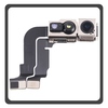 Γνήσια Original Apple iPhone 15 Pro, iPhone 15Pro (A2848, A3101) Front Selfie Camera Flex Μπροστινή Κάμερα​ 12MP Pulled