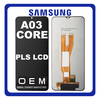 HQ OEM Συμβατό Με Samsung Galaxy A03 Core (SM-A032F, SM-A032F/DS) PLS LCD Display Screen Assembly Οθόνη + Touch Screen Digitizer Μηχανισμός Αφής Black Μαύρο (Premium A+)