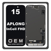 HQ OEM Συμβατό Με Apple iPhone 15 (A3090, A2846) APLONG InCell FHD, InCell-FHD LCD Display Screen Assembly Οθόνη + Touch Screen Digitizer Μηχανισμός Αφής Black Μαύρο (Premium A+) (Lifetime Warranty Για Συνεργατες B2B​)