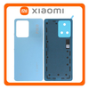 HQ OEM Συμβατό Με Xiaomi Poco X5 Pro (22101320G, 22101320I) Rear Back Battery Cover Πίσω Καπάκι Πλάτη Μπαταρίας Blue Μπλε (Premium A+)