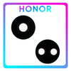 Γνήσια Original Honor X7a 4G (RKY-LX1, RKY-LX2) Rear Back Camera Glass Lens Πίσω Τζαμάκι Κάμερας (Service Pack By Honor)