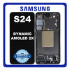 Γνήσια Original Samsung Galaxy S24 5G (SM-S921B, SM-S921B/DS) Dynamic LTPO AMOLED 2X LCD Display Screen Assembly Οθόνη + Touch Screen Digitizer Μηχανισμός Αφής + Frame Bezel Πλαίσιο Σασί Onyx Black Μαύρο GH82-33287A (Service Pack By Samsung)