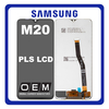 HQ OEM Συμβατό Με Samsung Galaxy M20 (SM-M205F, SM-M205FN) PLS LCD Display Screen Assembly Οθόνη + Touch Screen Digitizer Μηχανισμός Αφής Black Μαύρο (Premium A+)