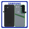 Γνήσια Original Samsung Galaxy S24 Plus, S24+ (SM-S926B, SM-S926B/DS) Rear Back Battery Cover Πίσω Κάλυμμα Καπάκι Μπαταρίας + Camera Lens Τζαμάκι Κάμερας Onyx Black Μαύρο GH82-33275A (Service Pack By Samsung)