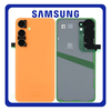 Γνήσια Original Samsung Galaxy S24 Plus, S24+ (SM-S926B, SM-S926B/DS) Rear Back Battery Cover Πίσω Κάλυμμα Καπάκι Μπαταρίας + Camera Lens Τζαμάκι Κάμερας Sandstone Orange Πορτοκαλί GH82-33275G​ (Service Pack By Samsung)
