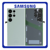 Γνήσια Original Samsung Galaxy S24 Ultra 5G (SM-S928B, SM-S928B/DS) Rear Back Battery Cover + Camera Lens Πίσω Κάλυμμα Καπάκι Πλάτη Μπαταρίας + Τζαμάκι Κάμερας Titanium Green Πράσινο GH82-33349E (Service Pack By Samsung)