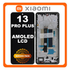 Γνήσια Original Xiaomi Redmi Note 13 Pro Plus 5G, Redmi Note 13 Pro+ 5G (23090RA98C, 23090RA98G) AMOLED LCD Display Screen Assembly Οθόνη + Touch Screen Digitizer Μηχανισμός Αφής Midnight Black Μαύρο 560002N16U00 (Service Pack By Xiaomi)