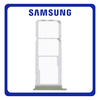 Γνήσια Original Samsung Galaxy A05s 4G (SM-A057F, SM-A057F/DS) SIM Card Tray + Micro SD Tray Slot Υποδοχέας Βάση Θήκη Κάρτας SIM Light Green Πράσινο GH81-24405A (Service Pack By Samsung)