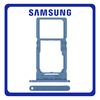 Γνήσια Original Samsung Galaxy A25 5G (SM-A256E, SM-A256E/DS) SIM Card Tray + Micro SD Tray Slot Υποδοχέας Βάση Θήκη Κάρτας SIM Optimistic Blue Μπλε GH98-48655D (Service Pack By Samsung)