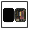 Original Apple Watch Ultra 2, 49mm (A2986, A2987) Retina LTPO OLED LCD Display Screen Assembly Οθόνη + Touch Screen Digitizer Μηχανισμός Αφής Black Μαύρο Pulled