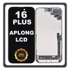 Γνήσια Original For Apple iPhone 16 Plus (A3290, A3082) APLONG LCD Display Screen Assembly Οθόνη + Touch Screen Digitizer Μηχανισμός Αφής Space Black Μαύρο (Lifetime Warranty Για Συνεργατες B2B​)