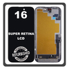 iPhone 16, iPhone16 (A3287, A3081) Super Retina XDR OLED Οθόνη LCD Display Screen Assembly Οθόνη + Touch Screen Digitizer Μηχανισμός Αφής Black Μαύρο (Ref By Apple) (Lifetime Warranty Για Συνεργατες B2B​)