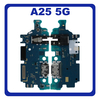 HQ OEM Συμβατό Με Samsung Galaxy A25 5G (SM-A256E, SM-A256E/DS) USB Type-C Charging Dock Connector Flex Sub Board, Καλωδιοταινία Υπό Πλακέτα Φόρτισης + Microphone Μικρόφωνο + Audio Jack Θύρα Ακουστικών (Premium A+)