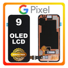 Γνήσια Original Google Pixel 9 5G (G2YBB, GUR25) OLED LCD Display Screen Assembly Οθόνη + Touch Screen Digitizer Μηχανισμός Αφής G949-00947-00 (Service Pack By Google)