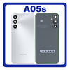 HQ OEM Συμβατό Με Samsung Galaxy A05s 4G (SM-A057F, SM-A057F/DS) Rear Back Battery Cover + Camera Lens Πίσω Κάλυμμα Καπάκι Πλάτη Μπαταρίας + Τζαμάκι Κάμερας SIlver Ασημί (Premium A+)