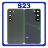 HQ OEM Συμβατό Με Samsung Galaxy S23 (SM-S911B, SM-S911B/DS) Rear Back Battery Cover Πίσω Κάλυμμα Καπάκι Πλάτη Μπαταρίας + Camera Lens Τζαμάκι Κάμερας Green Πράσινο (Premium A+)