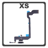 Γνήσια Original For Apple Iphone Xs (A2097, A1920) Swap Lightning USB Charging Dock Connector Lightning Flex Καλωδιοταινία Κονέκτορας Φόρτισης + Microphone Μικρόφωνο Black Μαύρο