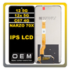 HQ OEM Συμβατό Με Realme 12 5G (RMX3999) / 12X 5G (RMX3997) / Narzo 70x / C67 4G (RMX3890) IPS LCD Display Screen Assembly Οθόνη + Touch Screen Digitizer Μηχανισμός Αφής Black Μαύρο (Premium A+)