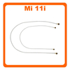 Γνήσια Original Xiaomi Mi 11i, Xiaomi Mi11i (M2012K11G) Set Coaxial Antenna Signal Module Flex Cable Ομοαξονικό Καλώδιο Κεραίας 137mm + 173mm (Service Pack By Xiaomi)