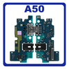 Γνήσιο Original Samsung Galaxy A50 2019 A505 (SM-A505F/DS, SM-A505FN/DS, SM-A505GN/DS, SM-A505FM/DS, SM-A505YN, SM-A505W , SM-A505GT/DS, SM-A505U1, SM-A505U, SM-A505G/DS​) Καλωδιοταινία Φόρτισης SUB Charging Board (Charge Connector Dock Flex) + Mic Μικρόφωνο Type-C USB Plug GH96-12616A (Service Pack By Samsung)
