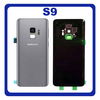 OEM HQ Samsung Galaxy S9 G960 (G960F, G960F/DS, G960U, G960W, G9600, G960U1, G960N, SCV38, G960X, SC-02K) Rear Back Battery Cover Πίσω Κάλυμμα Καπάκι Μπαταρίας + Camera Lens Τζαμάκι Κάμερας ​Silver Ασημί (Grade AAA+++)