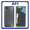 Γνήσια Original Samsung Galaxy A51 5G 2020 (SM-A516F) REAR BACK BATTERY COVER, ΠΙΣΩ ΚΑΠΑΚΙ ΜΠΑΤΑΡΙΑΣ Black (SERVICE PACK BY SAMSUNG) GH82-22938A