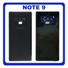OEM HQ Samsung Galaxy Note 9 , Note9 N960 (SM-N960F/DS, SM-N960U, SM-N9600/DS) Rear Back Battery Cover Πίσω Κάλυμμα Καπάκι Μπαταρίας + Camera Lens Τζαμάκι Κάμερας Black Μαύρο (Premium A+​)