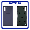 OEM HQ Samsung Galaxy Note 10 , Note10 N970 (N970F N970F/DS N970U N970U1 N970W  N9700/DS N970N) Rear Back Battery Cover Πίσω Κάλυμμα Καπάκι Μπαταρίας Black Μαύρο (Grade AAA+++)