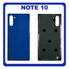 OEM HQ Samsung Galaxy Note 10 , Note10 N970 (N970F N970F/DS N970U N970U1 N970W  N9700/DS N970N) Rear Back Battery Cover Πίσω Κάλυμμα Καπάκι Μπαταρίας Blue Μπλε (Premium A+)