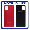 OEM HQ Samsung Galaxy Note 10 Lite , Note10 Lite N770 (SM-N770F, SM-N770F/DS, SM-N770F/DSM) Rear Back Battery Cover Πίσω Κάλυμμα Καπάκι Μπαταρίας Red Κόκκινο (Premium A+)