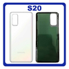 OEM HQ Samsung Galaxy S20 G980 (SM-G980, SM-G980F, SM-G980F/DS) Rear Back Battery Cover Πίσω Κάλυμμα Καπάκι Μπαταρίας White Άσπρο (Premium A+)